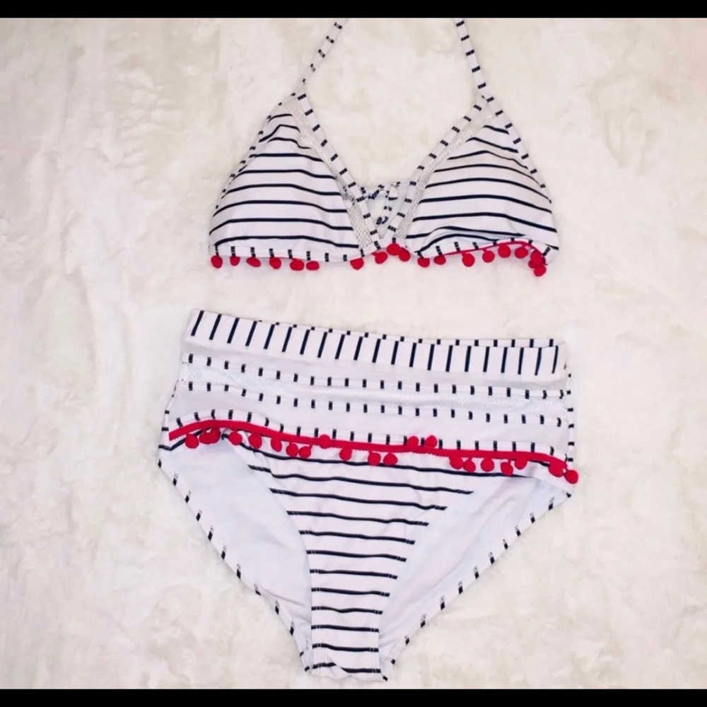Highwaisted tassel bikini XL - Picture 2 of 3